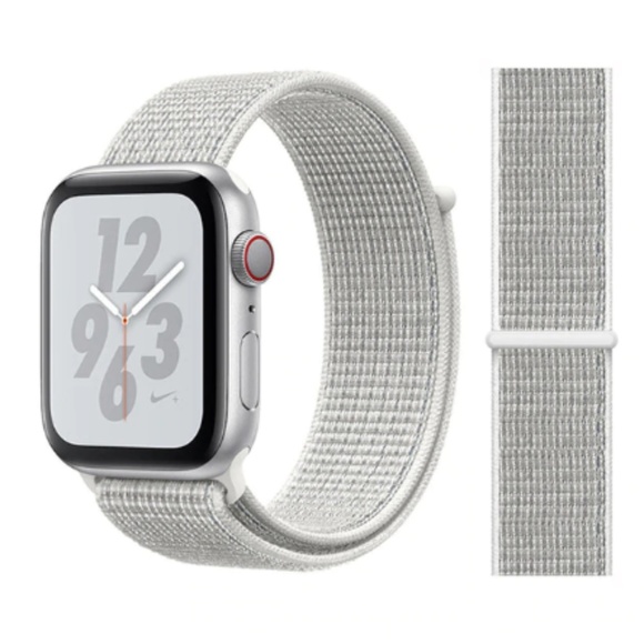 NEW Flash White Strap Loop Band For Apple Watch - Picture 1 of 6